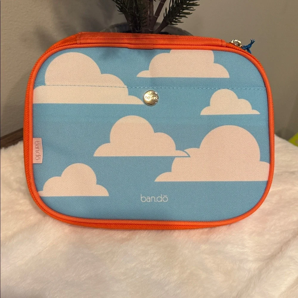 Ban.do Mobile Desk Pouch and Passport Holder Set I'd Rather‎ Be Flying NEW